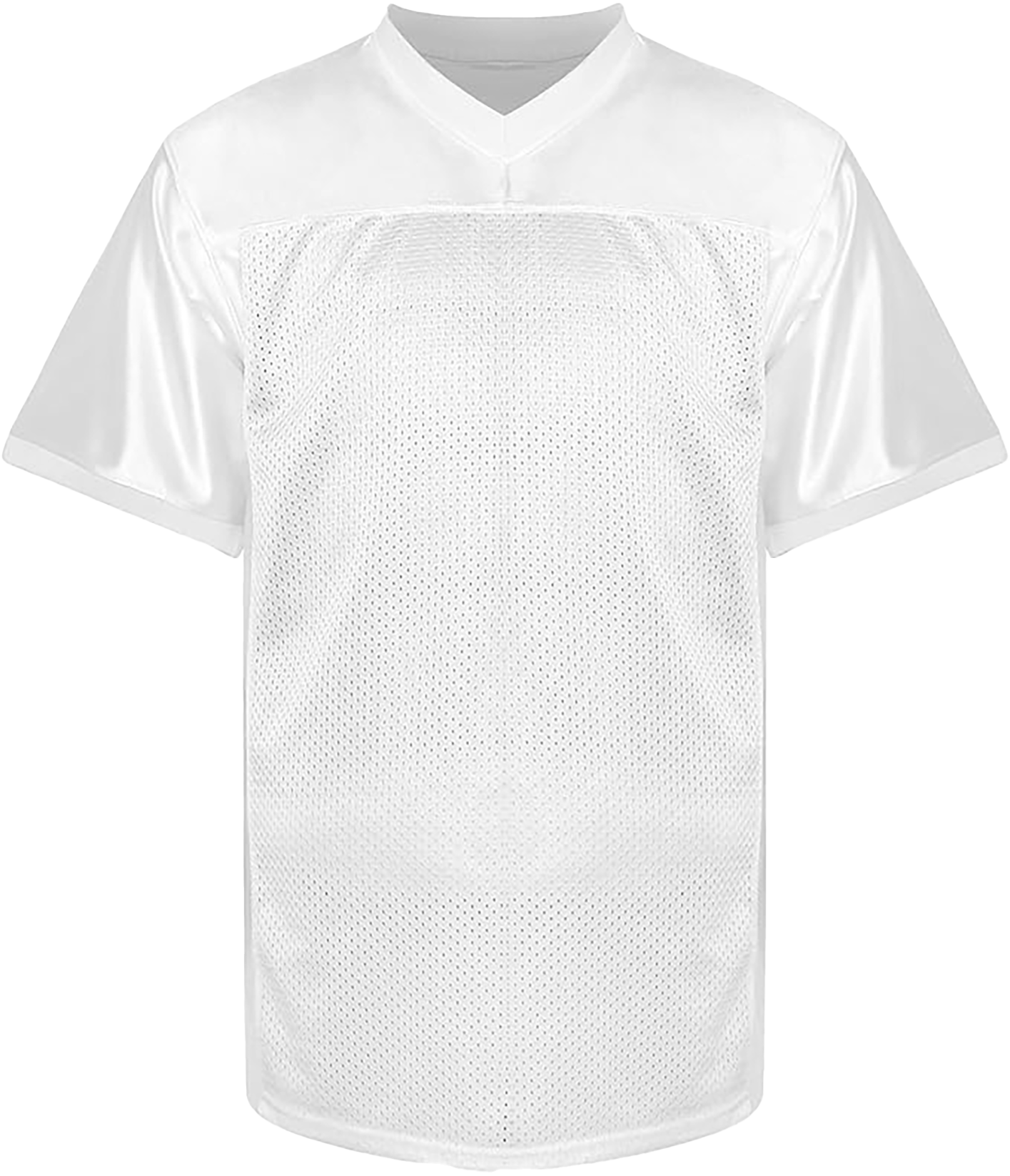 Customized Football White Jersey Front