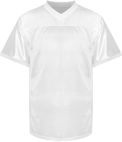 Customized Football White Jersey Front