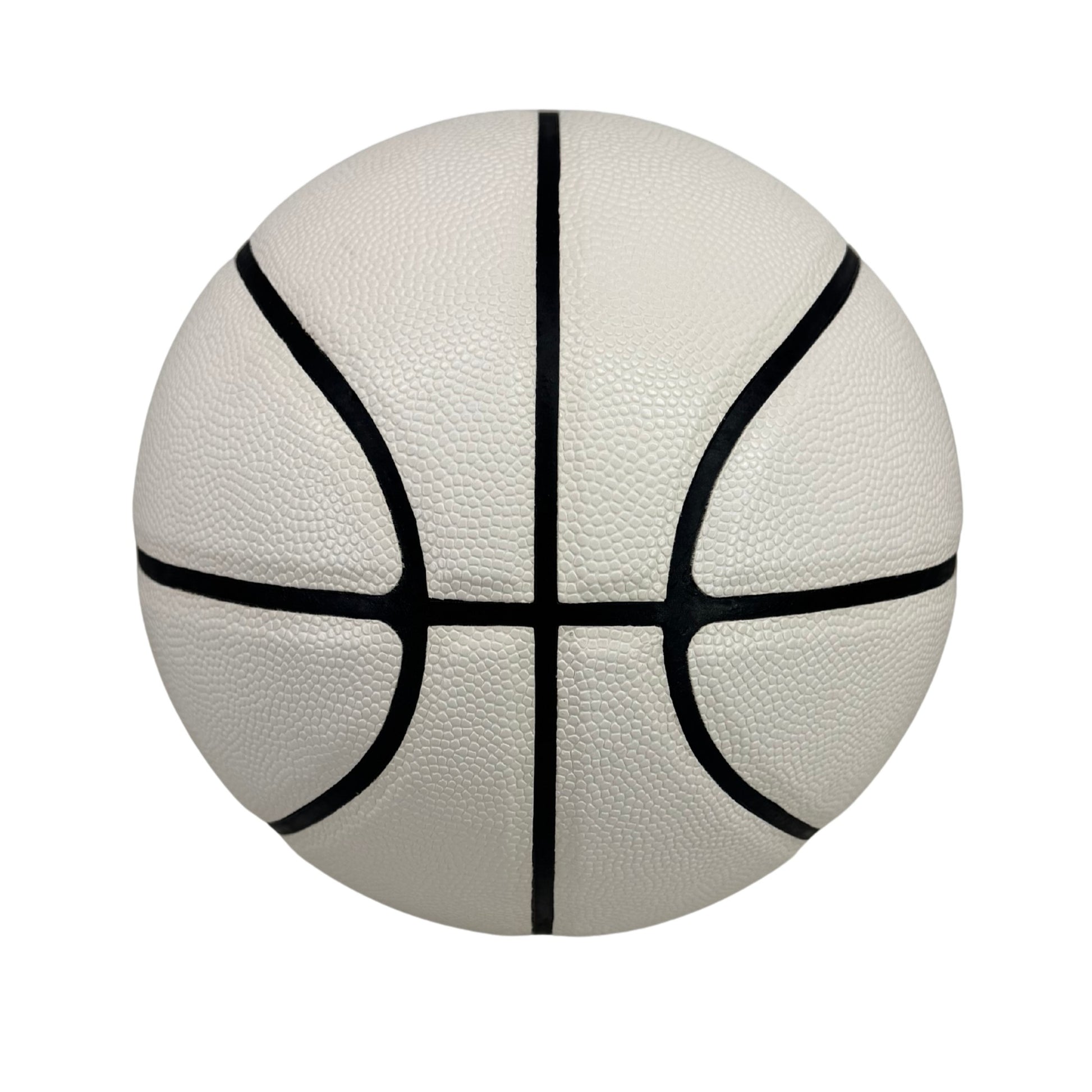 White Basketball Side View
