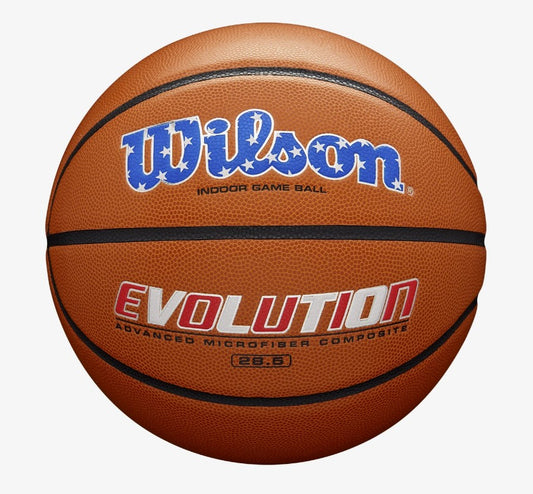 Wilson Evolution USA Red White and Blue Basketball