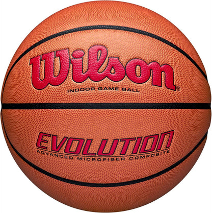 Wilson Scarlet Red Evolution Basketball