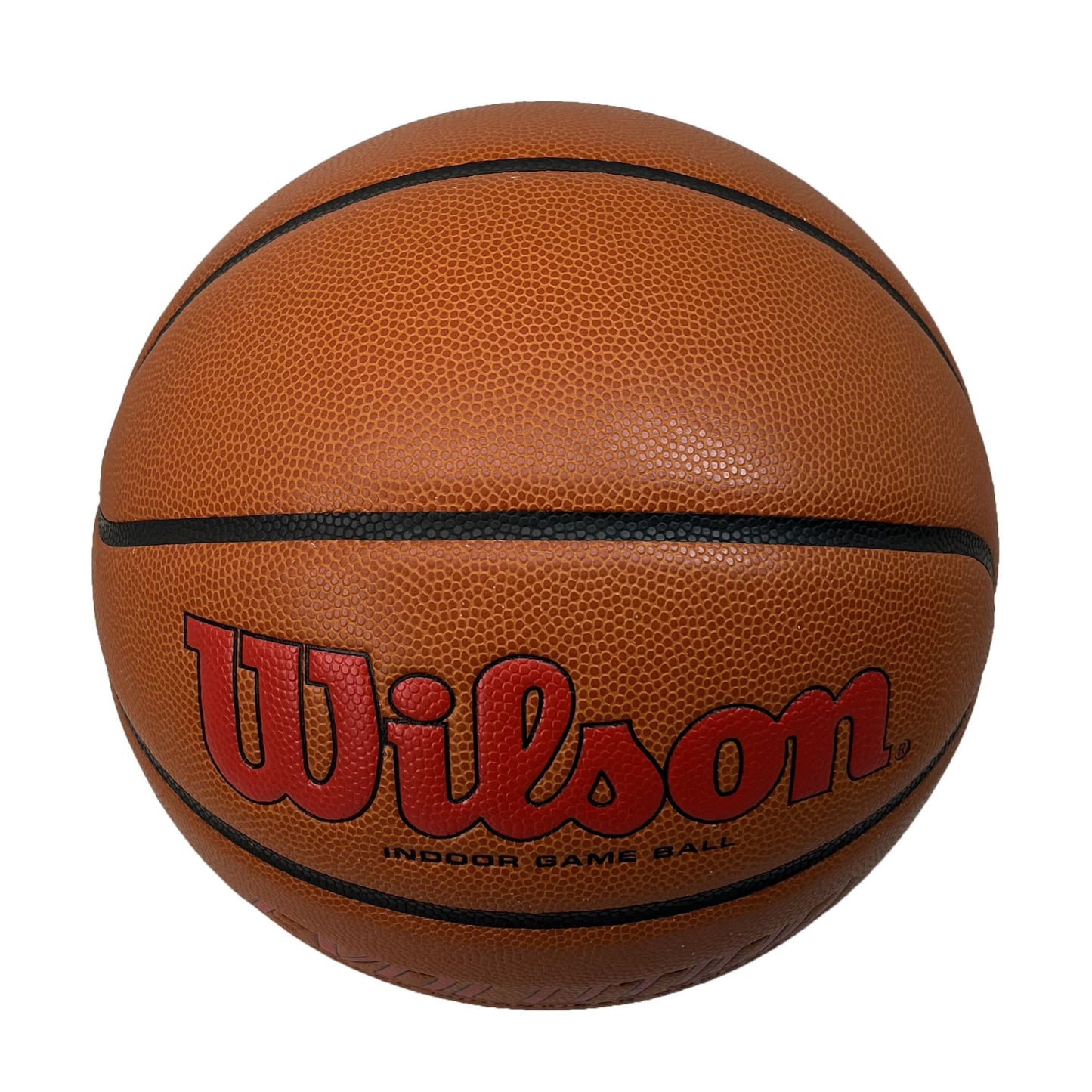 Customized Wilson Evolution Scarlet Red Basketball