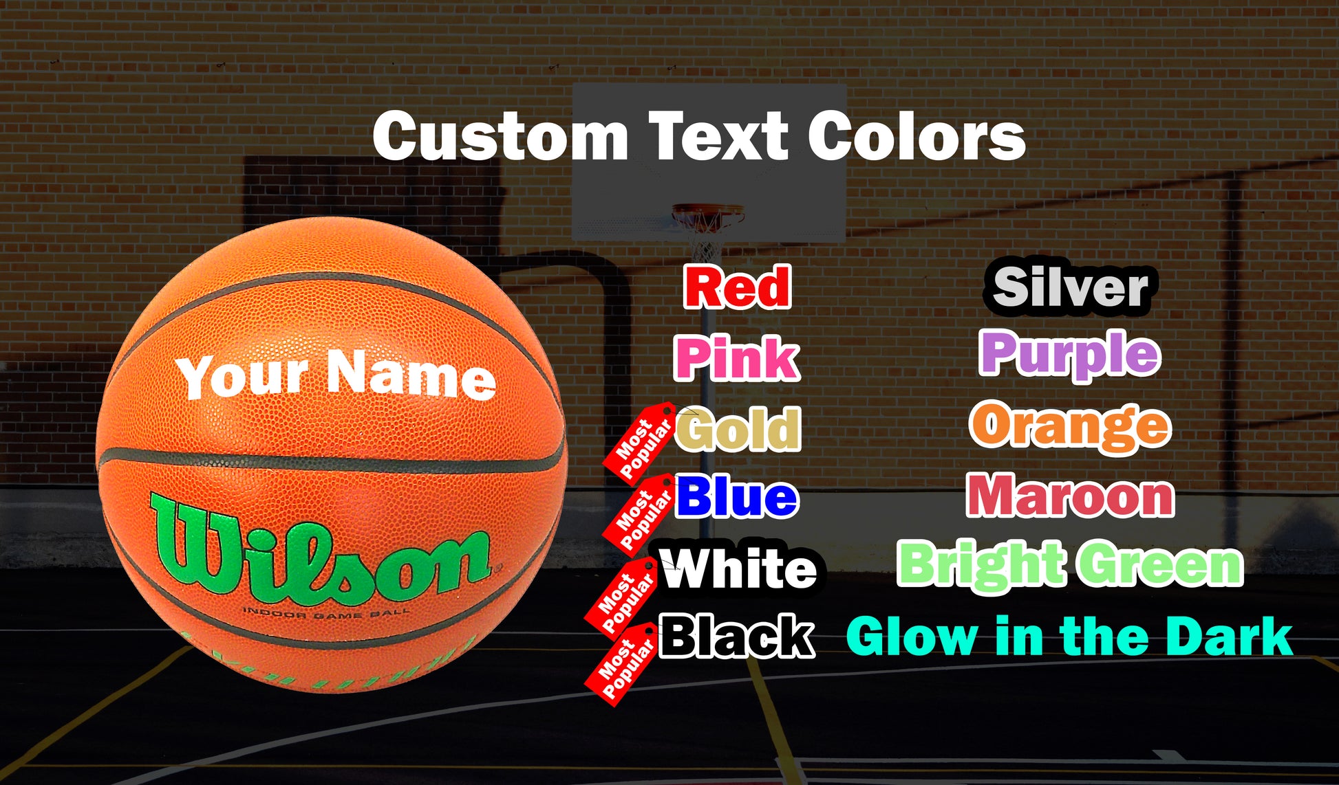 Custom Text Colors.