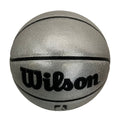 Load image into Gallery viewer, Customized Personalized Wilson Platinum Silver and Black Basketball 
