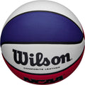 Load image into Gallery viewer, Customized Wilson Red White and Blue Basketball with no text
