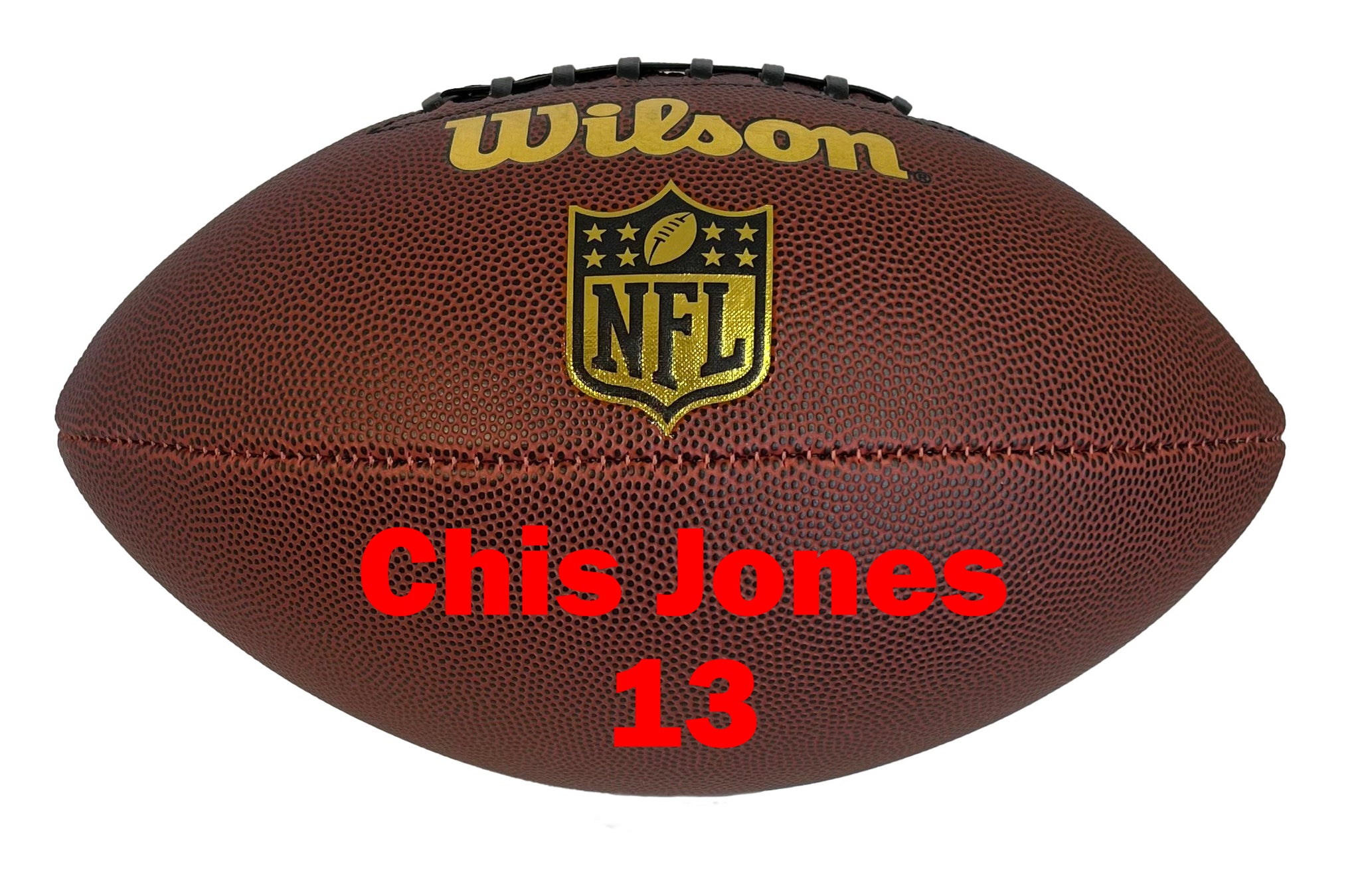 Customized Wilson NFL Tailgate Composite Football Official Size – Sports  Customs