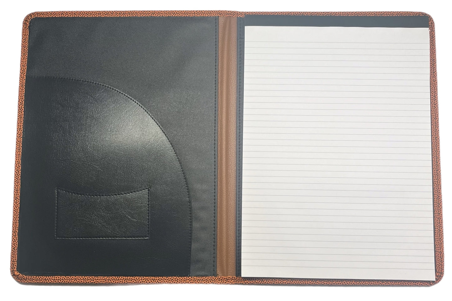 Customized Wilson NBA Basketball Padfolio inside view