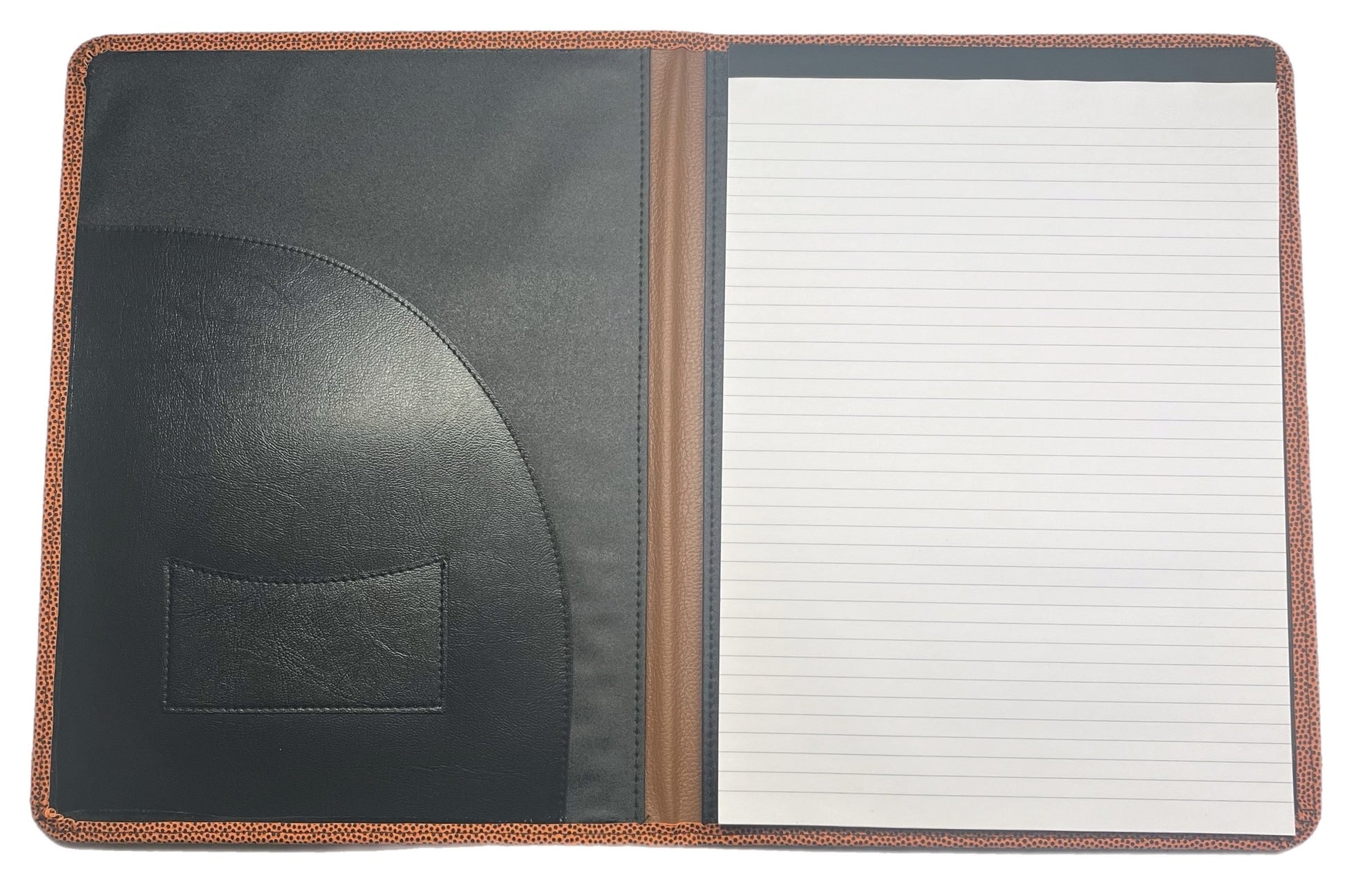 Customized Wilson NBA Basketball Padfolio inside view