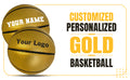 Load image into Gallery viewer, Customized Gold Basketball Personalized
