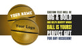 Load image into Gallery viewer, Customized Gold Basketball Features Perfect Gift
