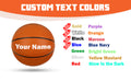 Load image into Gallery viewer, Custom Text Colors for Customized Personalized Orange Basketball
