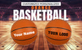 Load image into Gallery viewer, Customized Personalized Orange Basketball
