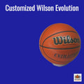 Load and play video in Gallery viewer, Customized Wilson Evolution Basketball Video with Features
