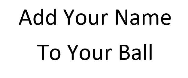 Add Custom Text to Your Ball