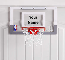 Load image into Gallery viewer, Customized Spalding Mini Basketball Hoop Black
