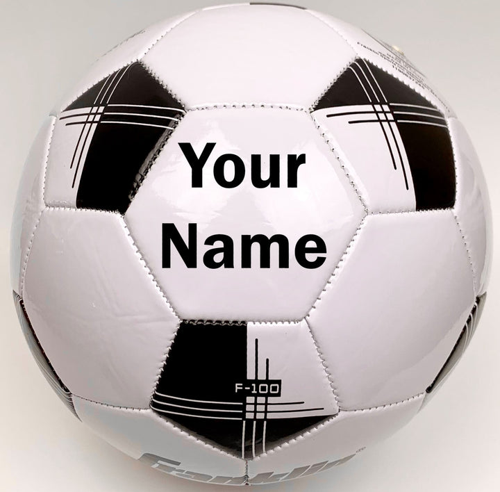 Customized Soccer Ball Black