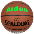 Load image into Gallery viewer, Customized Spalding All Conference Basketball Green
