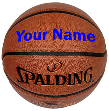 Load image into Gallery viewer, Custom Spalding Neverflat Basketball Blue
