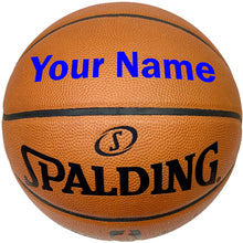 Load image into Gallery viewer, Customized Spalding Official NBA Basketball Blue
