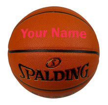 Load image into Gallery viewer, Customized Spalding TF500 Basketball Maroon
