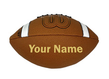 Load image into Gallery viewer, Custom Wilson Football Gold
