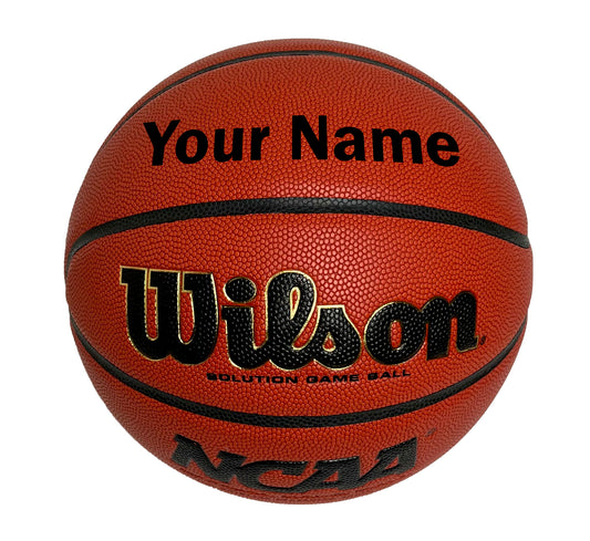 Customized Wilson NCAA Solution Black