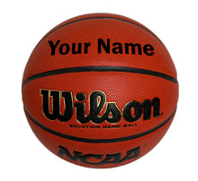 Load image into Gallery viewer, Customized Wilson NCAA Solution Black
