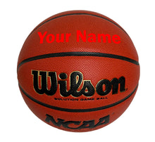 Load image into Gallery viewer, Customized Wilson NCAA Solution Basketball Red

