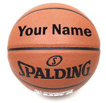 Load image into Gallery viewer, Customized Spalding All Conference Basketball Black
