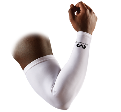 McDavid Compression Arm Sleeve White