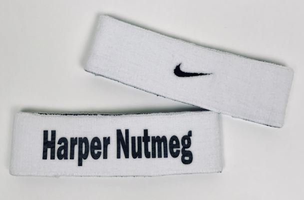 Customized Nike DRI FIT Home and Away Headband Reversible