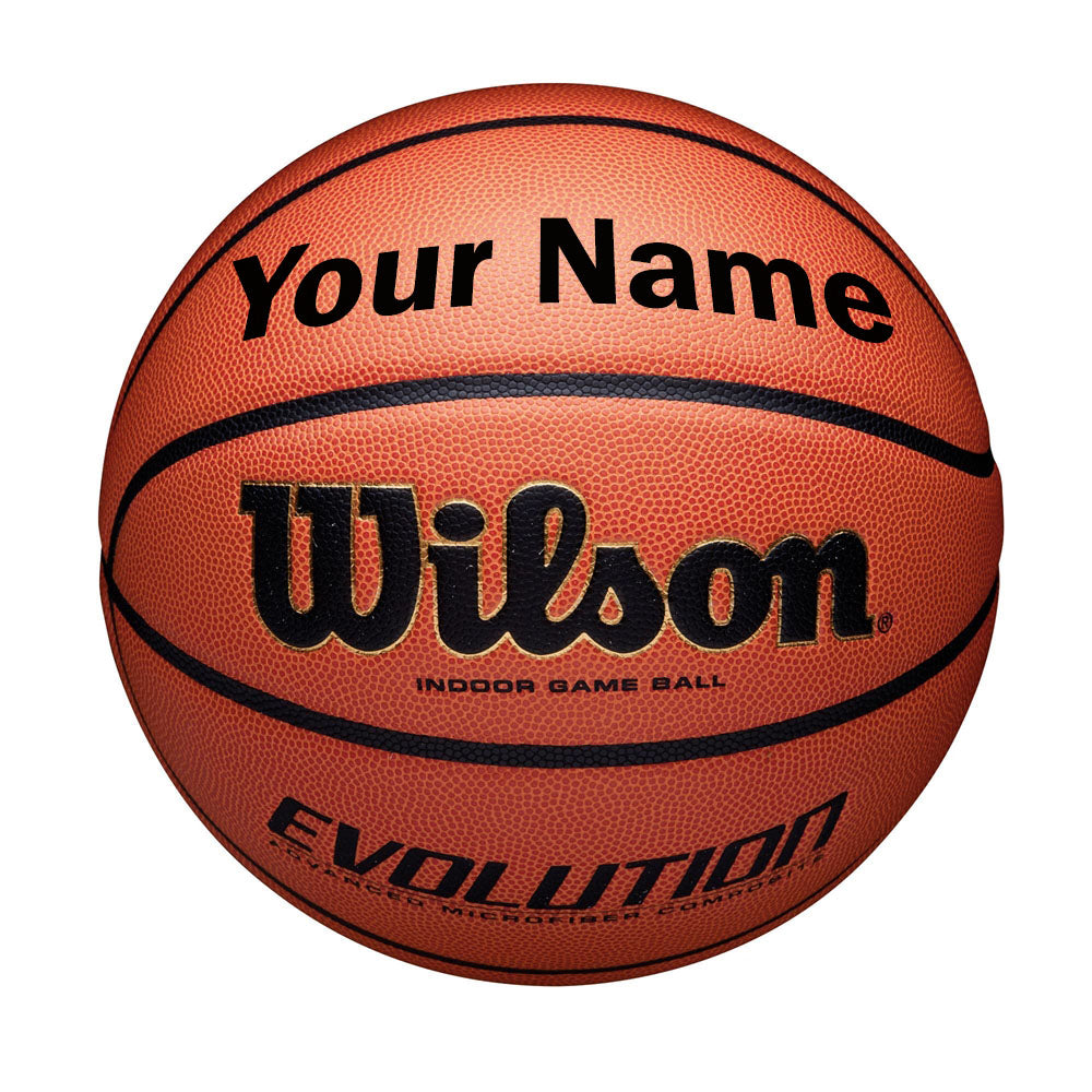 Customized Wilson Evolution Indoor Basketball
