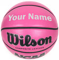 Load image into Gallery viewer, Customized Personalized Wilson Pink Basketball Silver
